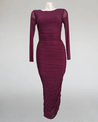Vestido Midnight Wine