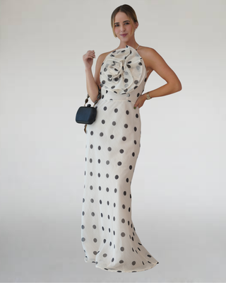 Vestido Flor Polka