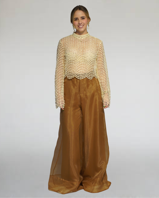 Blusa Perlada