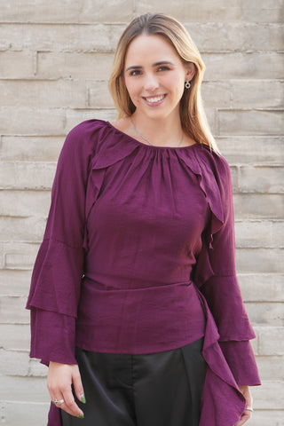 Blusa Ciruela