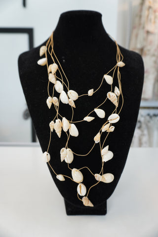 Collar Caracola Blanca