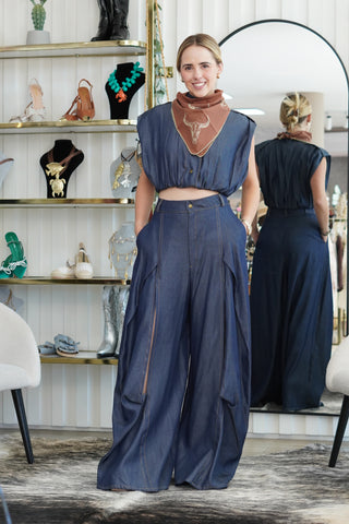 Set Azul Profundo