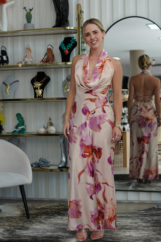 Vestido Jardín Rosé