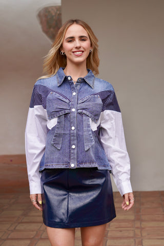 Camisa Añil