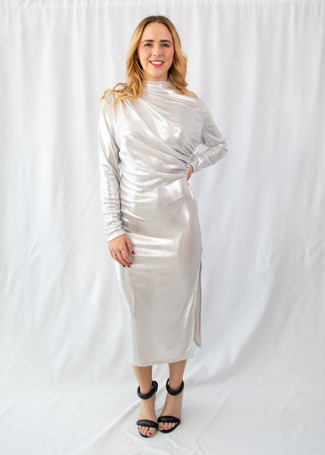 Vestido metálico