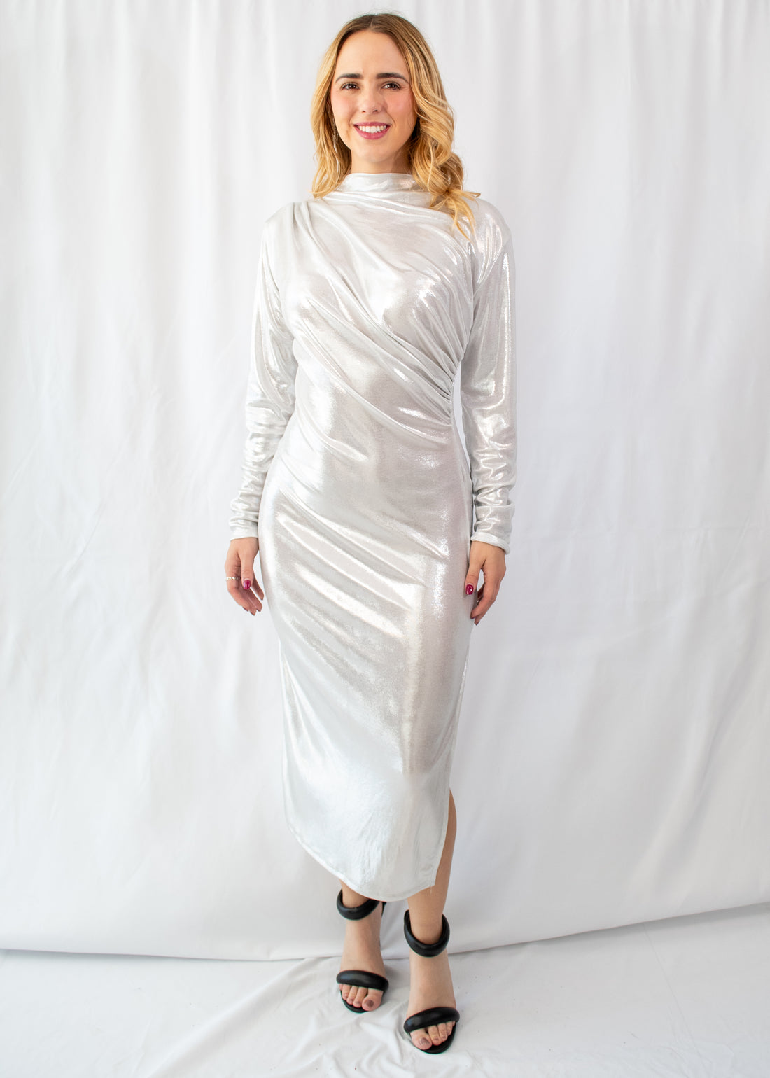 Vestido metálico