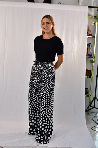 Pantalon Paris Polka Dots