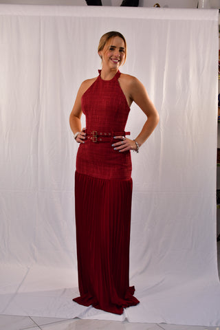Vestido Carmesí
