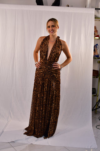 Vestido Leopardo