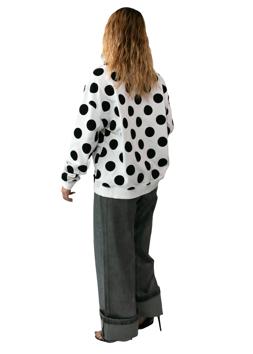 Sudadera lunares