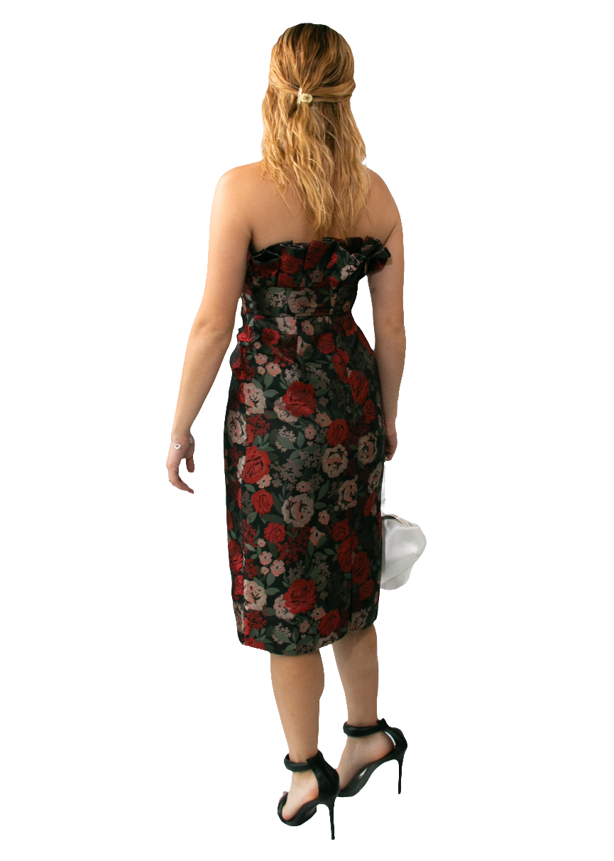 Vestido rosas