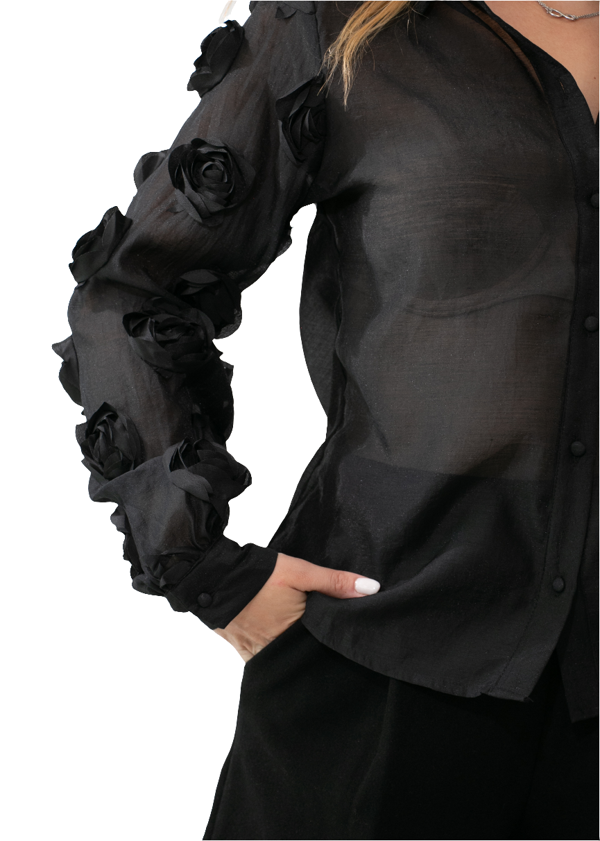Blusa flores